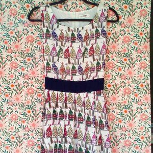 L.A. SOUL   Little Bird Front Tie Dress ~ Size Small